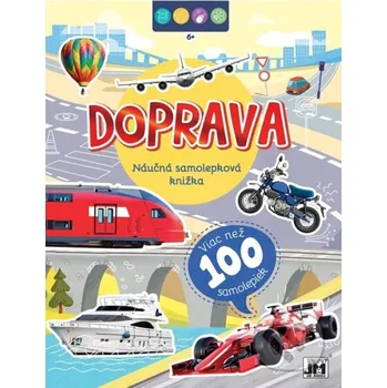 omalovánky Samolepková knižka - Doprava - Jiri Models SK Jiri Models SK