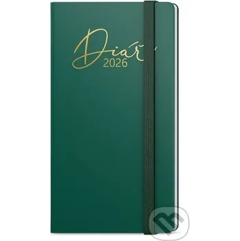 Doplněk ke knize Týdenní diář 2026 Jakub Luxi kapesní zelená - Baloušek Baloušek