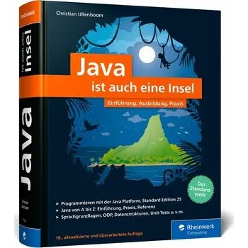 Technika Java ist auch eine Insel - Ullenboom, Christian [DE] (2025, Pevná, Rheinwerk Verlag GmbH)