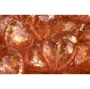 Dětské navlékací korálky Korálky Srdíčka č.5946 (15x16mm)