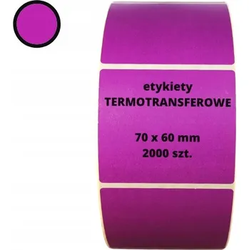 Speciální papír 70x60 mm samolepicí štítky samolepky 2000 ks fialové