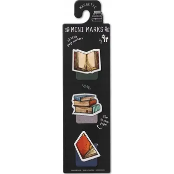Vrták If Mini Marks magnetická mini záložka Knihy 3 kus