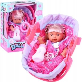 Panenka PANENKA V NOSÍTKU panenka žvatlá, čůrá ZA0453