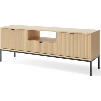 Televizní stolek Dvoudveřový TV stolek Nova - Meble Piaski Dub Vicenza 154x56 cm