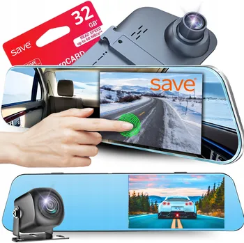 IP kamera VIDEOREKORDÉR V ZRCÁTKU KAMERA AUTOMOBILOVÁ PRO COUVÁNÍ ZÁZNAMNÍK JÍZDY