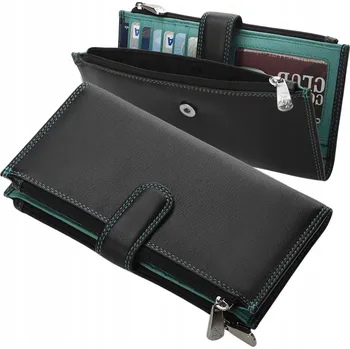 Peněženka Visconti dámská peněženka z pravé kůže, černá