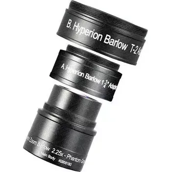 Hvězdářský dalekohled Barlow Baader 2956180 HYPERION 2.25x 1.25”/T2