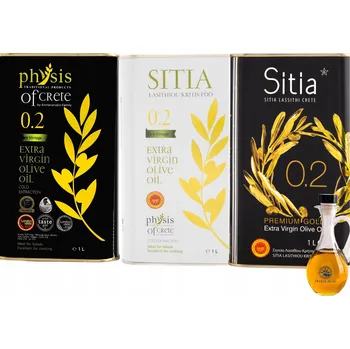Rostlinný olej Extra panenský olivový olej Physis of Crete 1000 ml