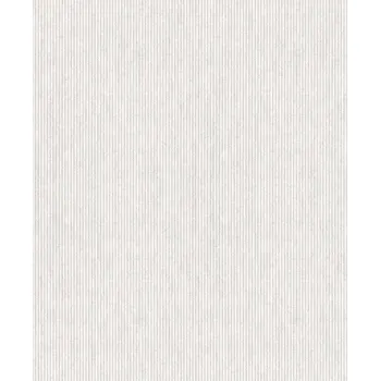 Tapeta Bílá tapeta s reliéfními pruhy na vliesu, minimalistický design