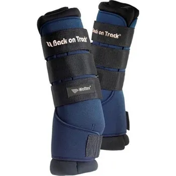 Koňské kamaše Termobandáže Back on Track Royal, modré - vel. L