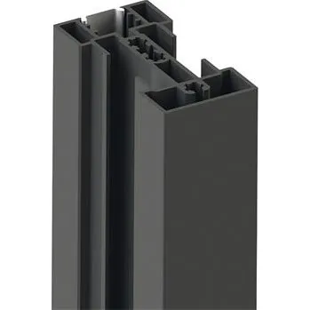 Nábytkové kování VOLPATO Stili profil 4800 mm, hliník černý elox