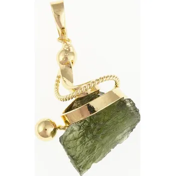 Přívěsek My Moldavite Přívěsek s přírodním vltavínem 043