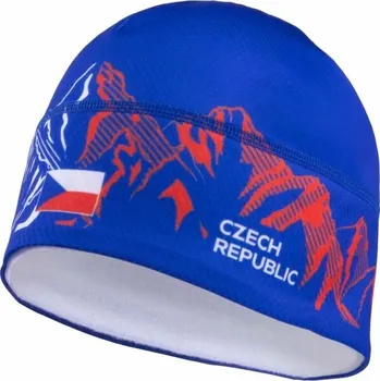 Čepice Sportovní čepice FLLÖS FANLINE CAP CZECH 2 UNI Modrá, Červená, Bílá