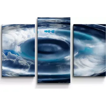 Obraz Sablio Obraz - 3-dílný Nebe - 75x50 cm