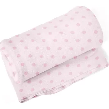 deka Sablio Deka Růžové puntíky - 190x140 cm