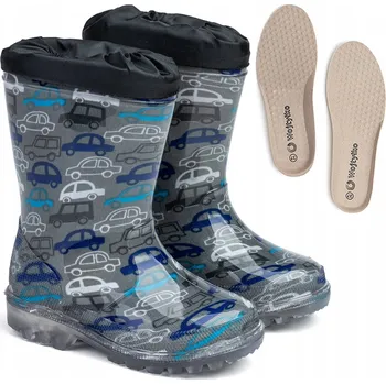 Dívčí holínky HOLÍNKY HOLÍNKY WOJTYŁKO S AUTY R29