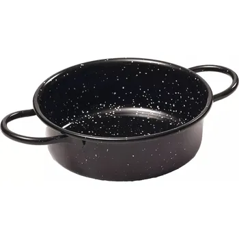 Pánev COMAS Servírovací pánev, smaltovaná, s držadly, délka: 185 mm, šířka: 126 m