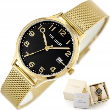 Hodinky Paul Lorens dámské hodinky KATIE złoty bransoletka mesh + BOX + GRAWER