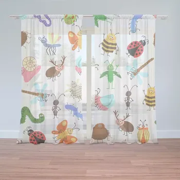 Záclona Sablio Záclony Hmyz: 2ks 150x250cm