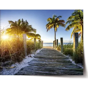 Plakát Sablio Plakát Cestička na pláž - 60x40 cm