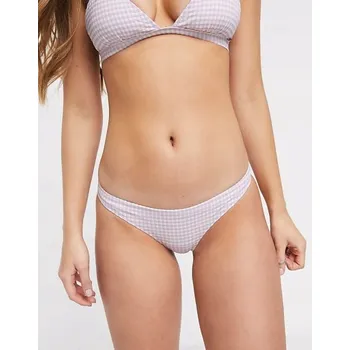 Dámské plavky PULL & BEAR VZOROVANÉ PLAVKOVÉ KALHOTKY (S)