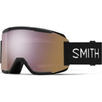 Brýle Smith Squad black ChromaPop Everyday Rose Gold Mirror