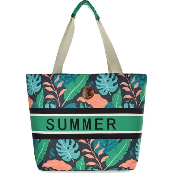 Dámská plážová taška velká, městská nákupní taška, barevná