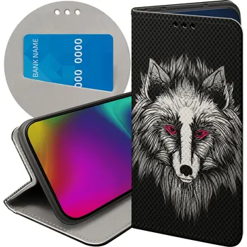 Pouzdro na mobilní telefon Pouzdro s klopou Hello Case pro Samsung Galaxy A34 5G, bílé