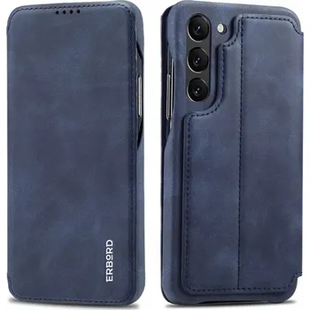Pouzdro na mobilní telefon Flipové pouzdro Erbord pro Samsung Galaxy S23 modré
