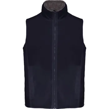 KARIBAN Pánská vesta Record K679 Barva: Modrá námořní - Šedá, Velikost: L