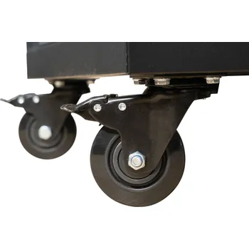 Dílenský stůl AKČNÍ SET Sestava 10, ks dílenského nábytku MB-SET-CBN27AB s dřevěnou pracovní deskou