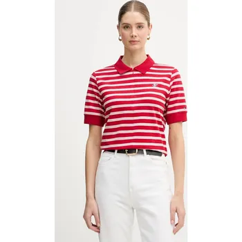 Pánské tričko Polo tričko Tommy Hilfiger WW0WW47853 červená 33X, vel. XS