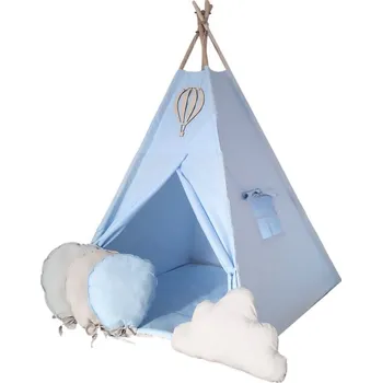 Dětský stan Dětský stan Tipi modrý