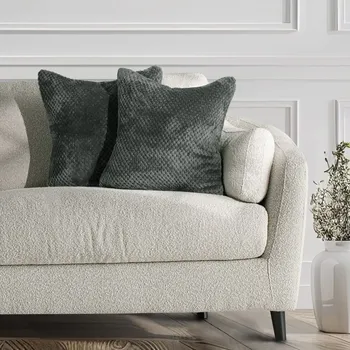 Povlak na polštářek Povlaky na polštáře Decoking Xela tmavě šedé 45x45 - 2 kusy, velikost 45x45*2