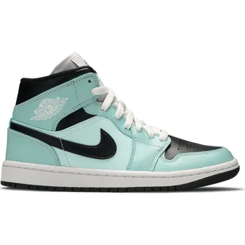 Dámská obuv Wmns Air Jordan 1 Mid 'Aqua Black' Velikost: 37.5
