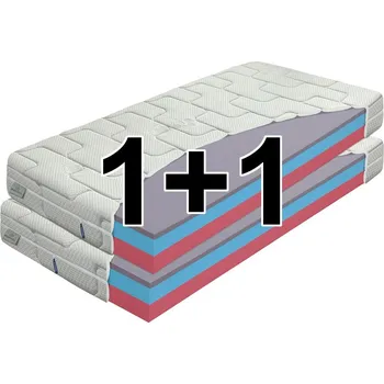 Matrace Matrace Materasso AIRGEL comfort 1+1 Typ potahu: Algua, Rozměr: 180x200 cm