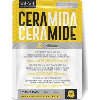 Tělový olej Diet Esthetic - Ceramide - Obnovující hydratační pleťová maska 1 ks 20 g