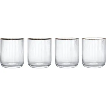 Sklenice Mikasa Sorrento Sada nízkých sklenic, 400 ml, 4 ks