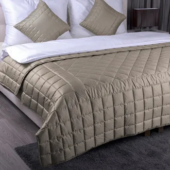 Přehoz na lůžko Lindart Přehoz BROWN Vyberte variantu: 225 x 245 cm