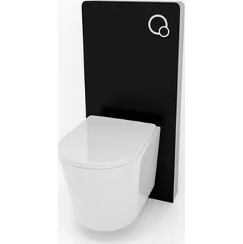 WC sada Závěsný WC set předstěnová montáž SAT Infinitio SIKOSGINFREXBL