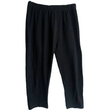 Dámské legíny S§L Pohodlné 3/4 legíny D-172 Barva: černá, Velikost: M-L