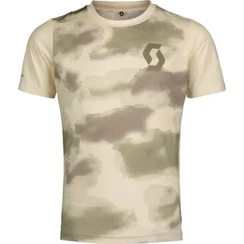 cyklistický dres SCOTT cyklistické triko Trail Vertic 10 léto Bílá 128 Dětské