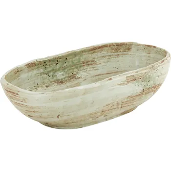 Miska oválná Taoqi, 700 ml - hnědá/šedá