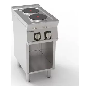 Sporák Elektrický vařič, 2-dno o průměru 22 cm s otevřeným dnem | TECNOINOX 716008