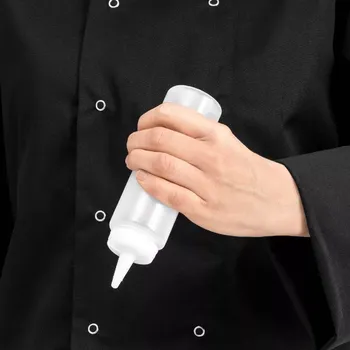 Dávkovač nápoje Dávkovač na omáčku transparentní, objem 0,25 l | FORGAST FG03223