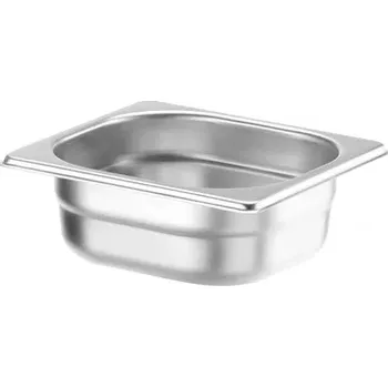 Nádoba GN 1/6 o hloubce 6,5 cm z nerezové oceli PROFI LINE | HENDI 801734