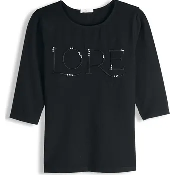 Dámské oblečení GATE Elastický top s aplikací 36 625-1242/89