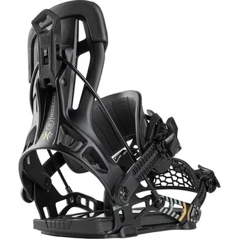 Vázání na snowboard vázání NIDECKER FLOW NX2 Hybrid BLACK velikost vázání L