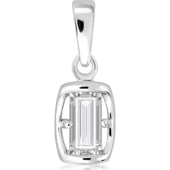Přívěsek Mist White Topaz - stříbrný přívěsek s bílým Topazem