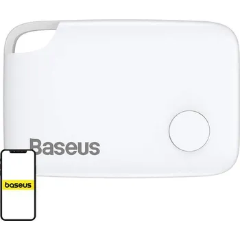 Bezpečnostní detektor Baseus Inteligentní mini lokátor BluetoothT2 rope White